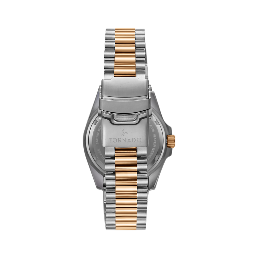 LUMINA Analog Silver Rose Gold