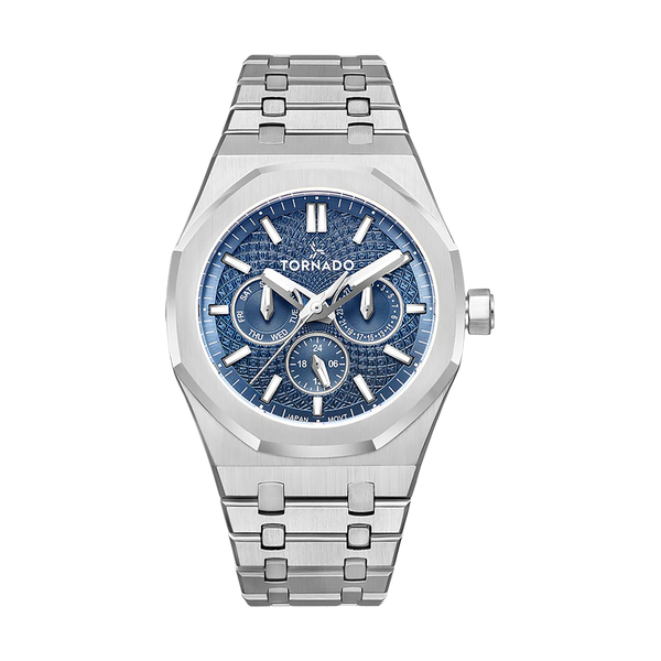 AURORA NOVA Multi Function Blue Silver