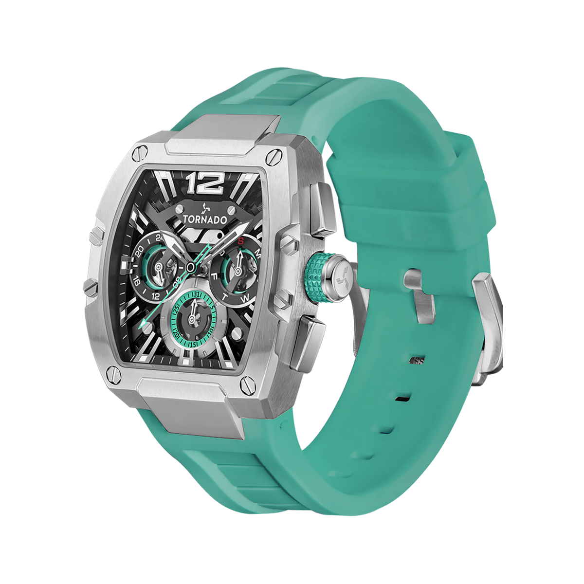 Curving Function Buy Xenith Multi Function Watch Green - T23105-SSHB, Online Watches for ...