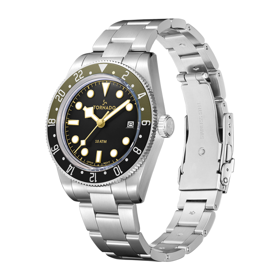 LUMINA DATE JUST Analog Black