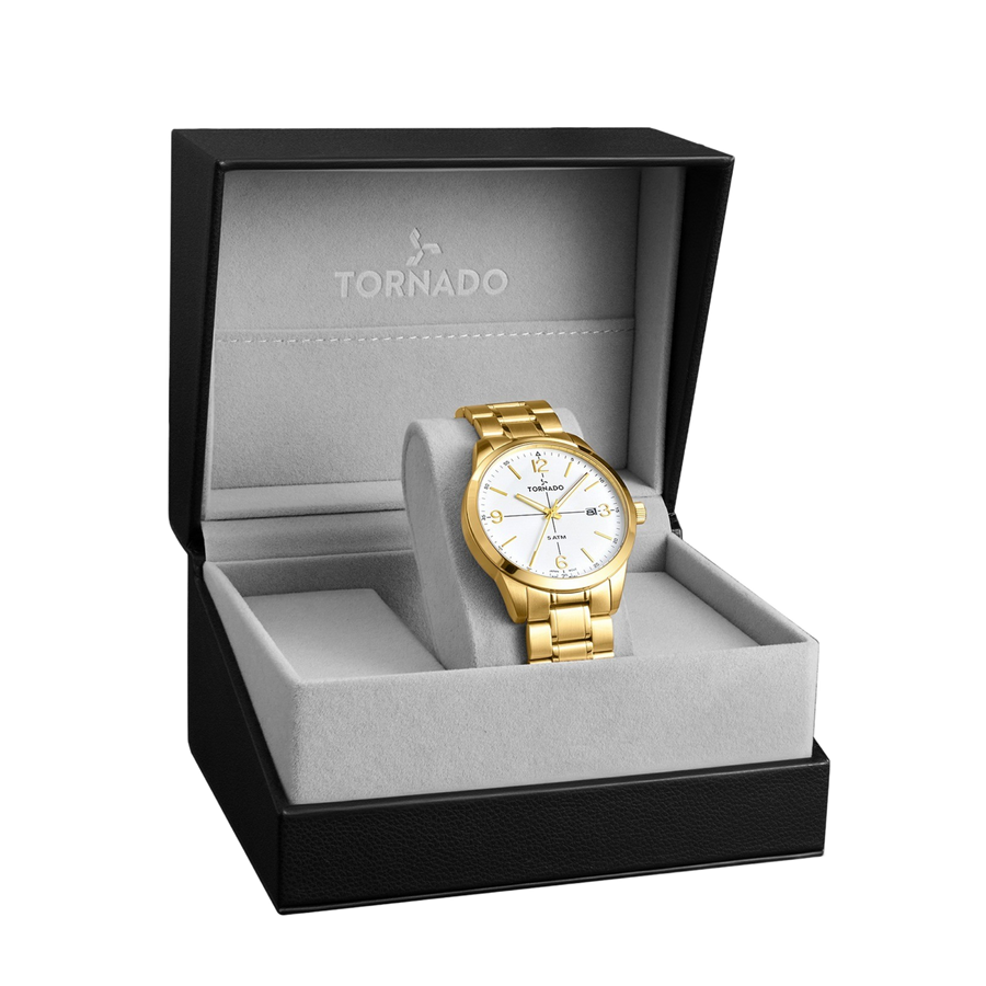 Classic Analog Gold White