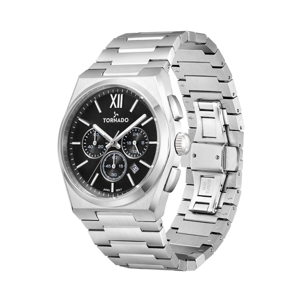 AURORA NOVA Multi Function Black Silver