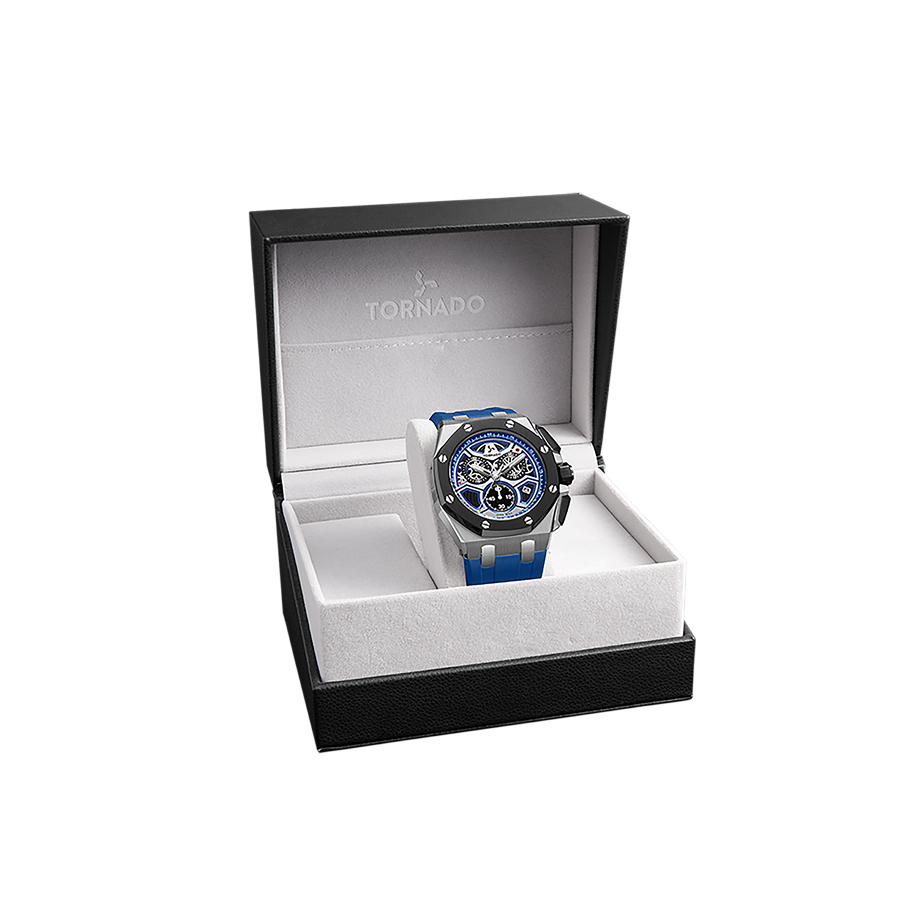 LUMINA CHRONOSPHERE Chronograph Blue and Black