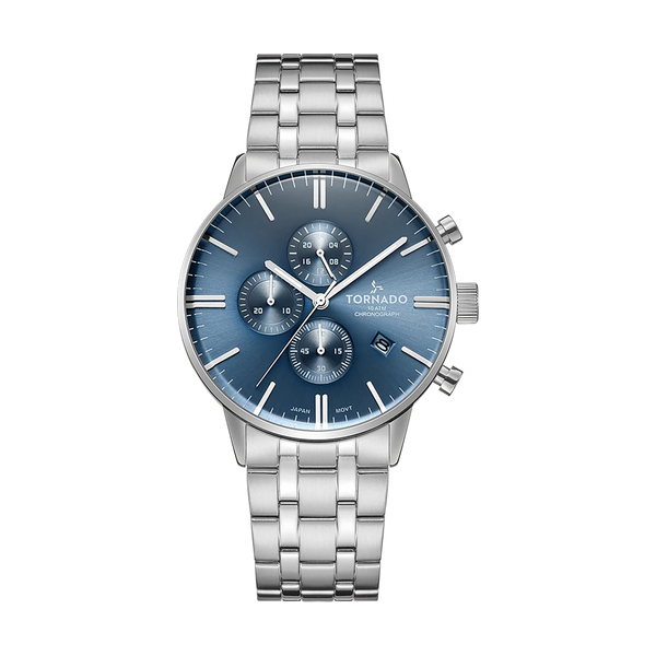 CELESTIA ELITE Chronograph Silver Blue