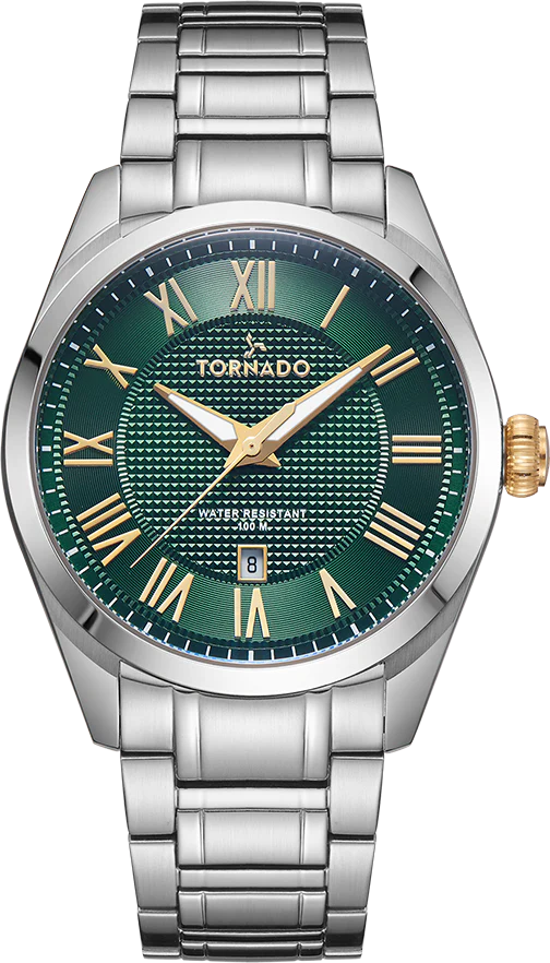 Green + Gold Highlights