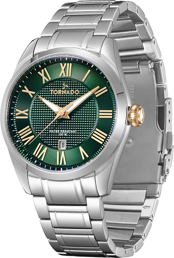 Green + Gold Highlights