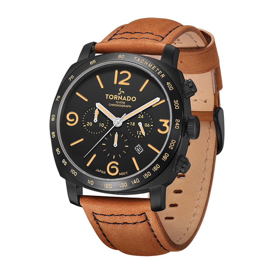 LUMINA CHRONOSPHERE Chronograph Brown Black