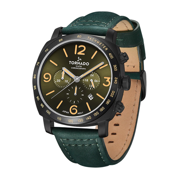 LUMINA CHRONOSPHERE Chronograph Green Black